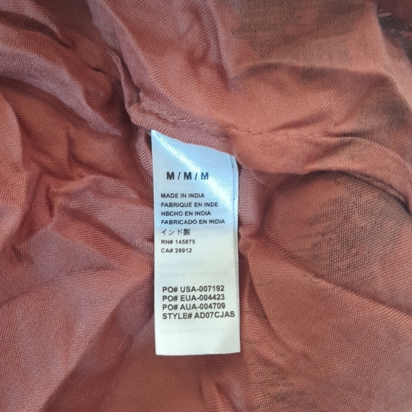 ● AMUSE Society | 100% Modal Tropical Palm Print Dress - Picture 13 of 14